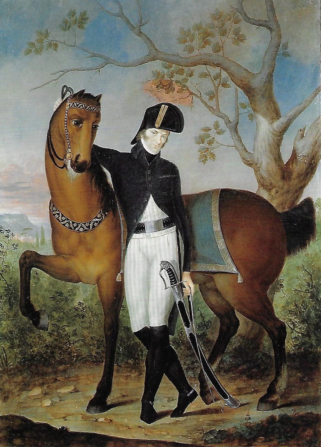 Giovanni Battista Gigola-20-Ritratto del conte Girolamo Fenaroli  - Musei Civici Santa Giulia, Brescia 